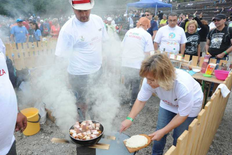 Halušky Terchová 2017