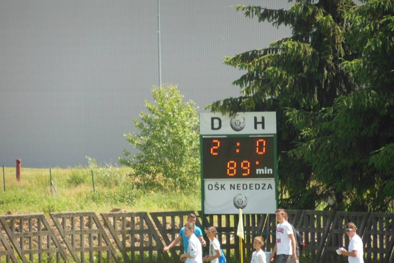 Postup OŠK Nededza - dorast do IV. ligy